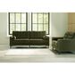 37B Reveon Lakes Stationary Sofa in Olive Velvet, , large
