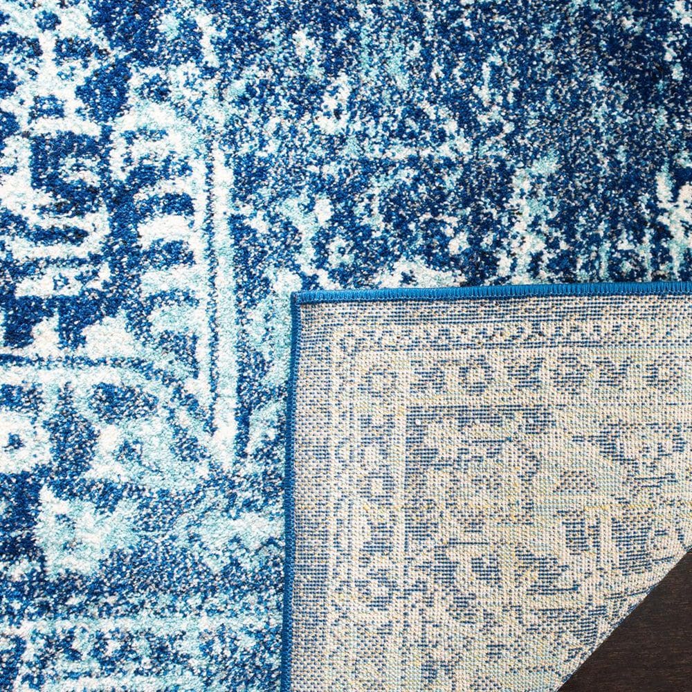 Safavieh Evoke EVK256A 2&#39;2&quot; x 15&#39; Navy and Ivory Runner, , large