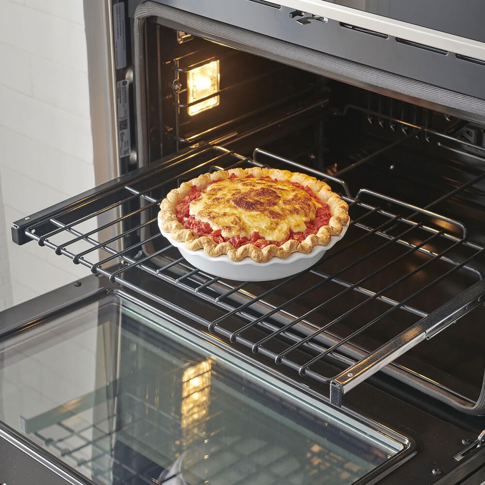 Monogram Statement 30&quot; Electric Single Wall Oven with Convection in Stainless Steel, , large