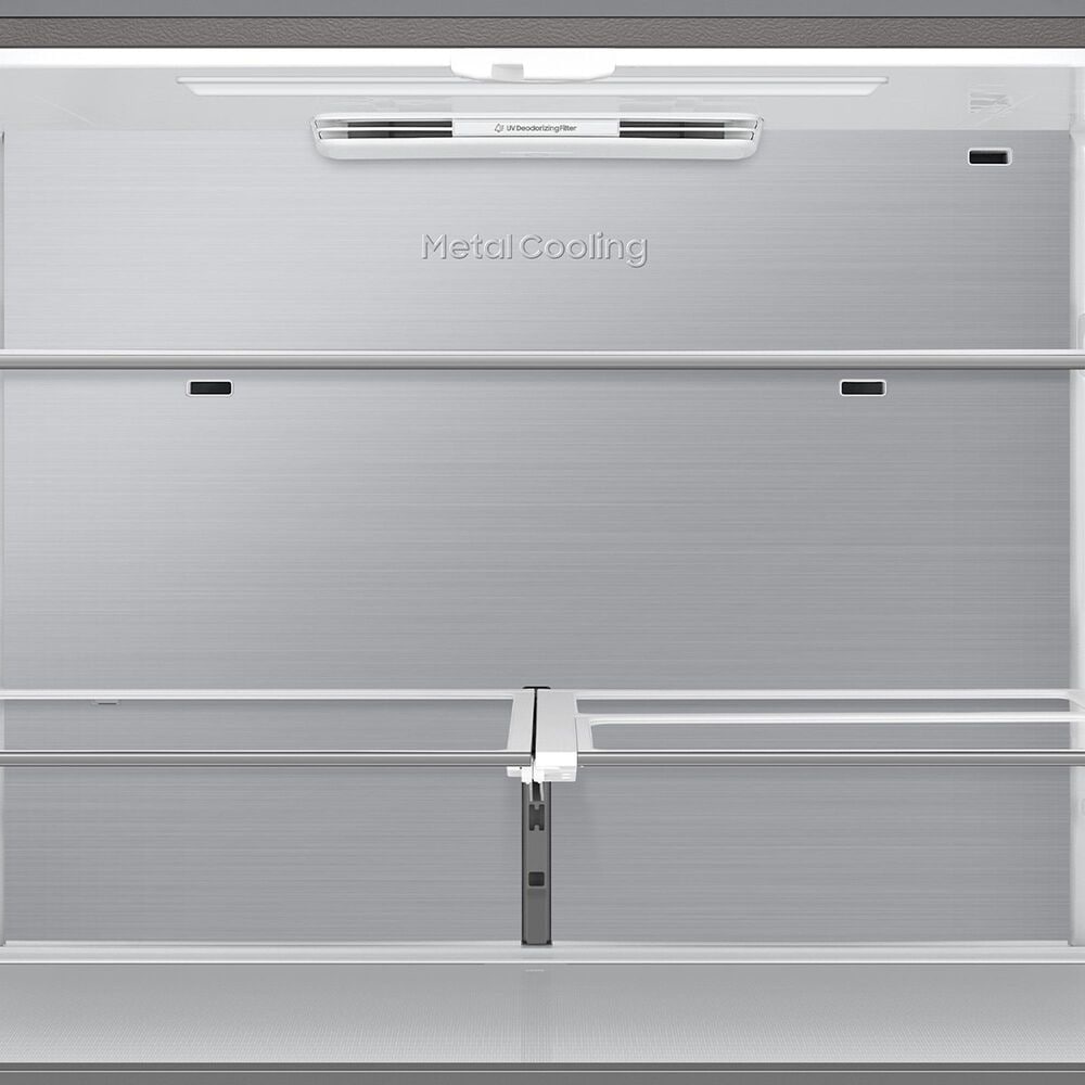 Samsung Bespoke 28.6 Cu. Ft. 4-Door Flex French Door Refrigerator with Beverage Center in Stainless Steel, , large