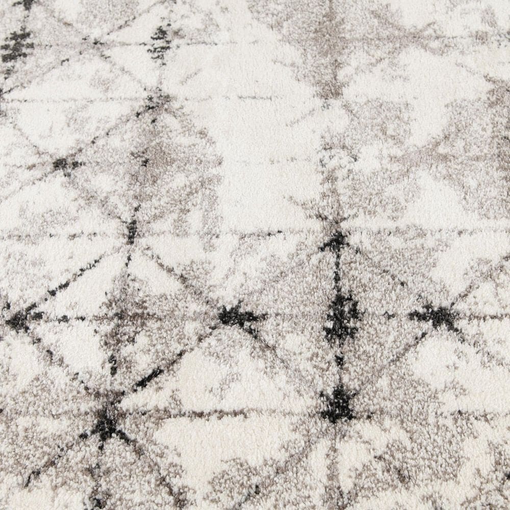 Central Oriental Structures Xray Natural Buff and Parchment 7'10 x 9'10" Area Rug, , large