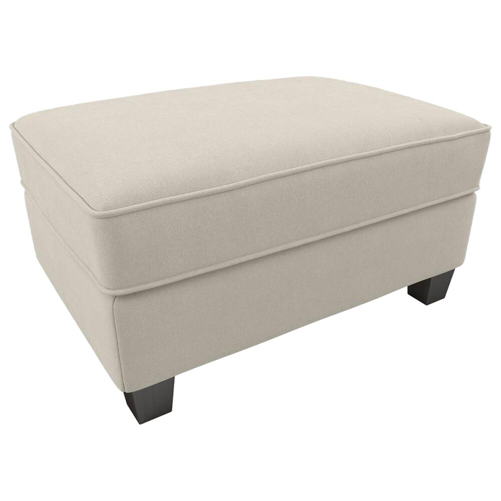 Bush Stockton Arm Chair and Ottoman in Cream, , large