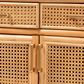 Baxton Studio McKenna 2-Drawer Sideboard in Light Honey, , large
