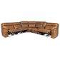 Simon Li 6-Piece Leather Power Reclining Sectional, , large