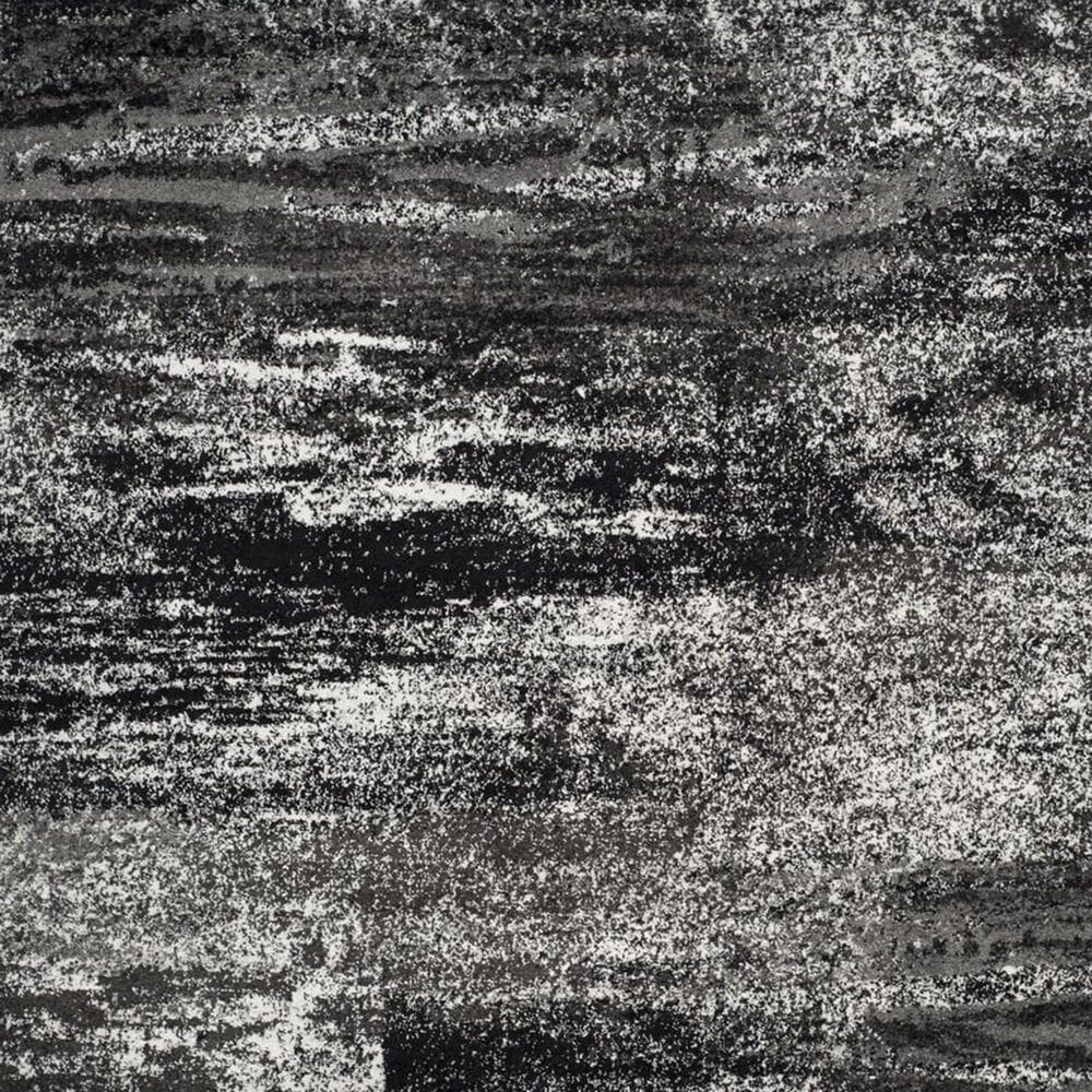 Safavieh Adirondack ADR112A 10&#39; Square Silver and Black Area Rug, , large