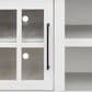 Legends Home Providence 66" TV Console in White and Bourbon, , large