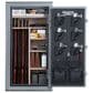 Wasatch 40-Gun Fireproof and Waterproof Safe with Electronic Lock in Gray, , large