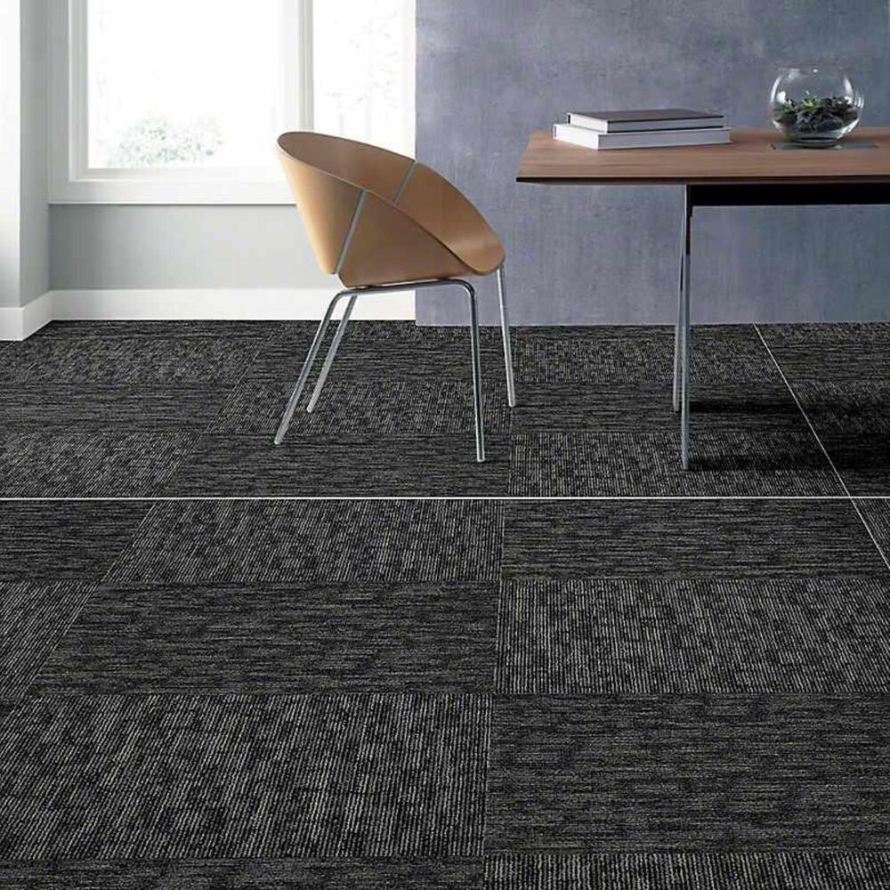 Shaw Hook Up 24&quot; x 24&quot; Carpet Tile in Startled, , large