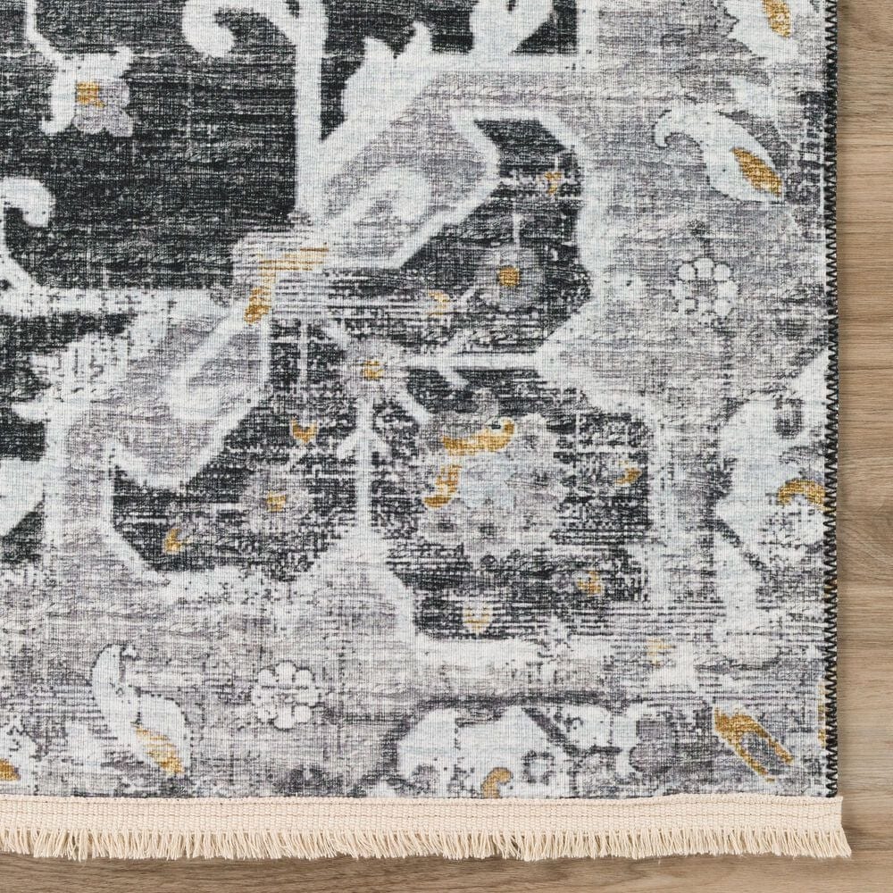 Dalyn Rug Company Marbella Midnight 2&#39;3&quot; x 12&#39; Indoor/Outdoor Runner, , large