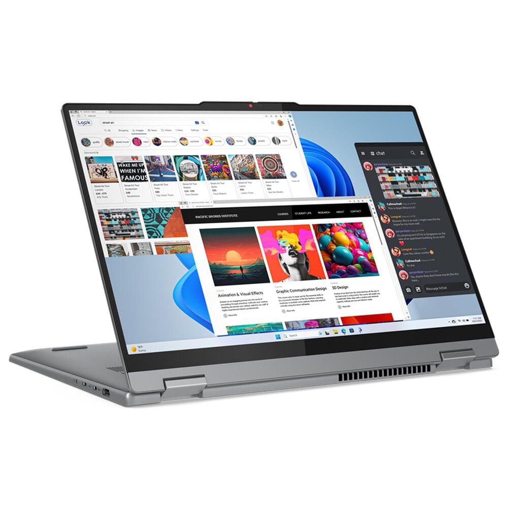 Lenovo 16&quot; IdeaPad 5 2-in-1 Laptop | AMD Ryzen 5 8645HS - 16GB RAM - Integrated AMD Radeon 760M Graphics - 512GB SSD in Luna Grey, , large
