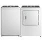 Midea 4.1 Cu.Ft. Top Load Washer and 7.0 Cu. Ft. Gas Dryer Laundry Pair in White, , large