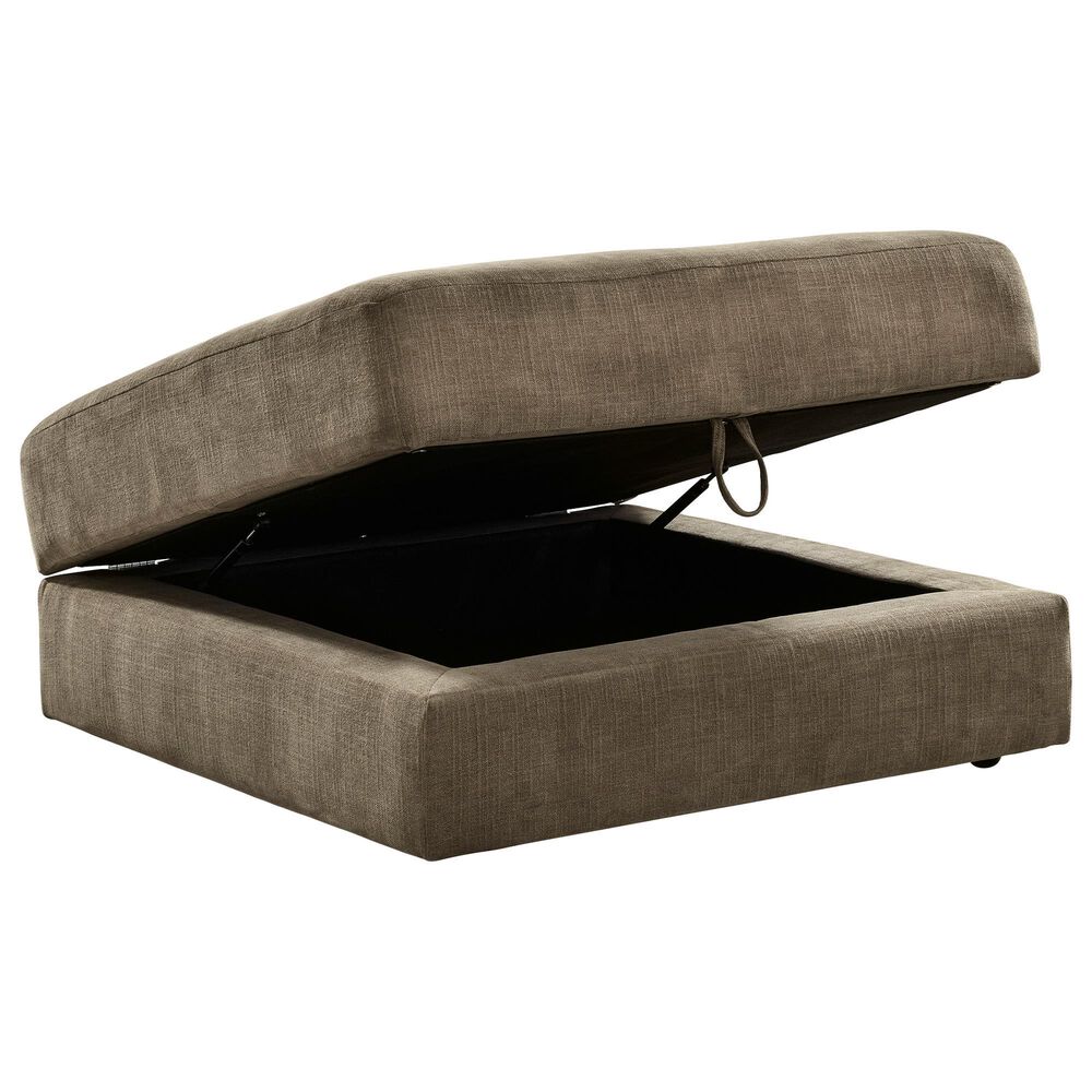 Ashley Camellia-Court Storage Ottoman in Coffee, , large