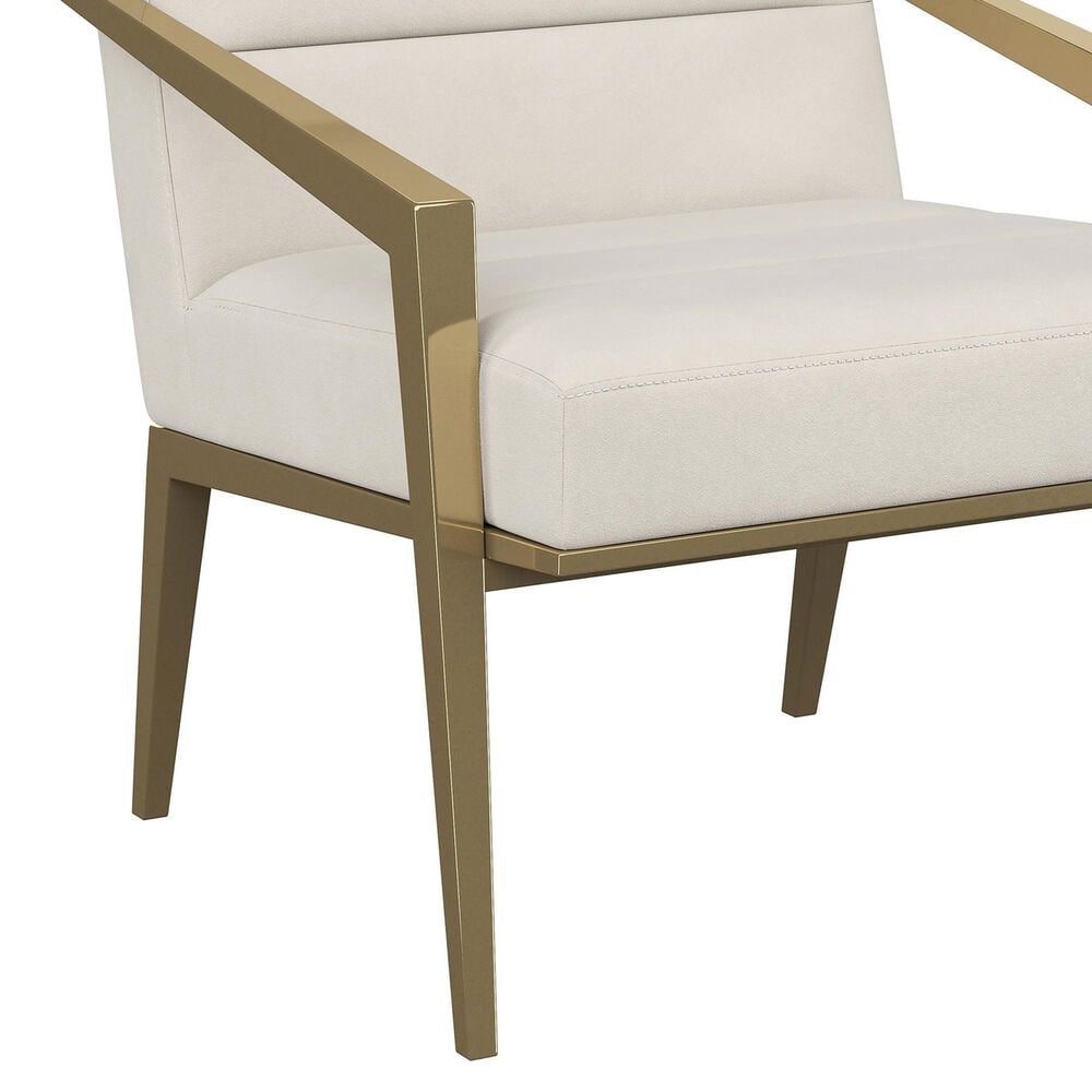 Coaster Kirra Accent Arm Chair in Cream, , large