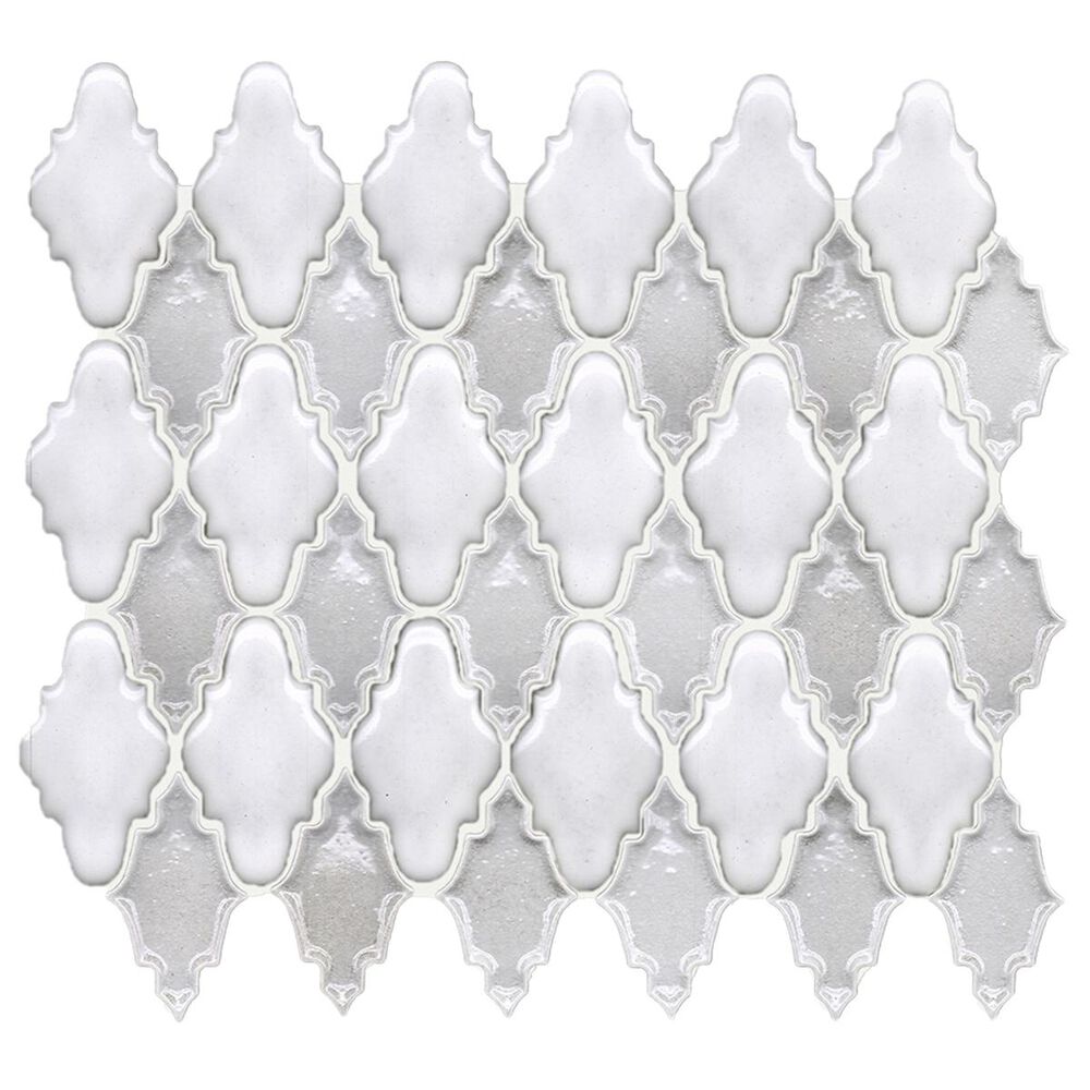 Soci Chateau Oxford Blend Pavo 12" x 10.43" Ceramic Mosaic Sheet, , large