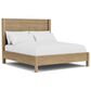 Shannon Hills Davie King Wood Panel Bed in Pale Oak, , large