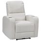 CorLiving Oren Power Theatre Wall Hugger Recliner in White, , large