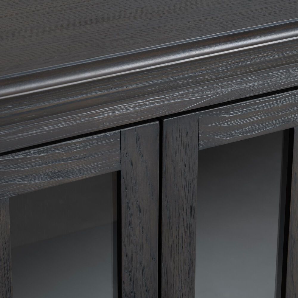 Crestview Collection Curio in Stained Black Shop NFM