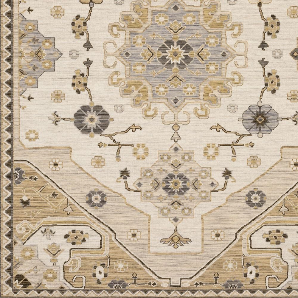 Oriental Weavers Acacia Tan and Grey 2&#39; x 3&#39; Area Rug, , large