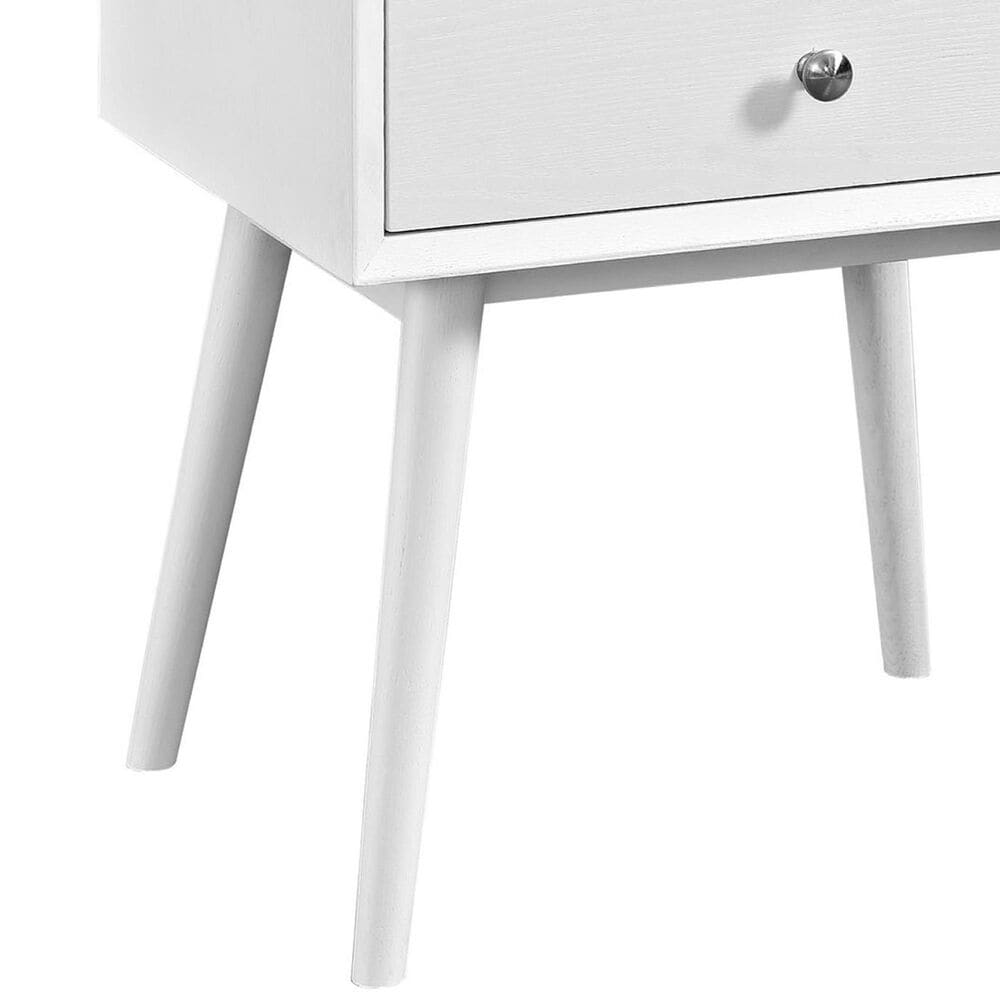 Modway Dispatch 2 Drawer Nightstand in White, , large