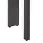 Zuo Modern Tiana Side Chair with Black Frame in Beige, , large