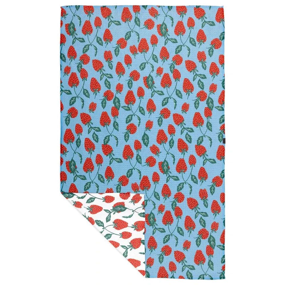 MuKitchen Vibe Dish Towel in Strawberry Vine, , large