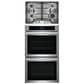 Frigidaire 2-Piece Kitchen Package with 30" Double Electric Wall Oven and 30" Gas Cooktop in Stainless Steel, , large