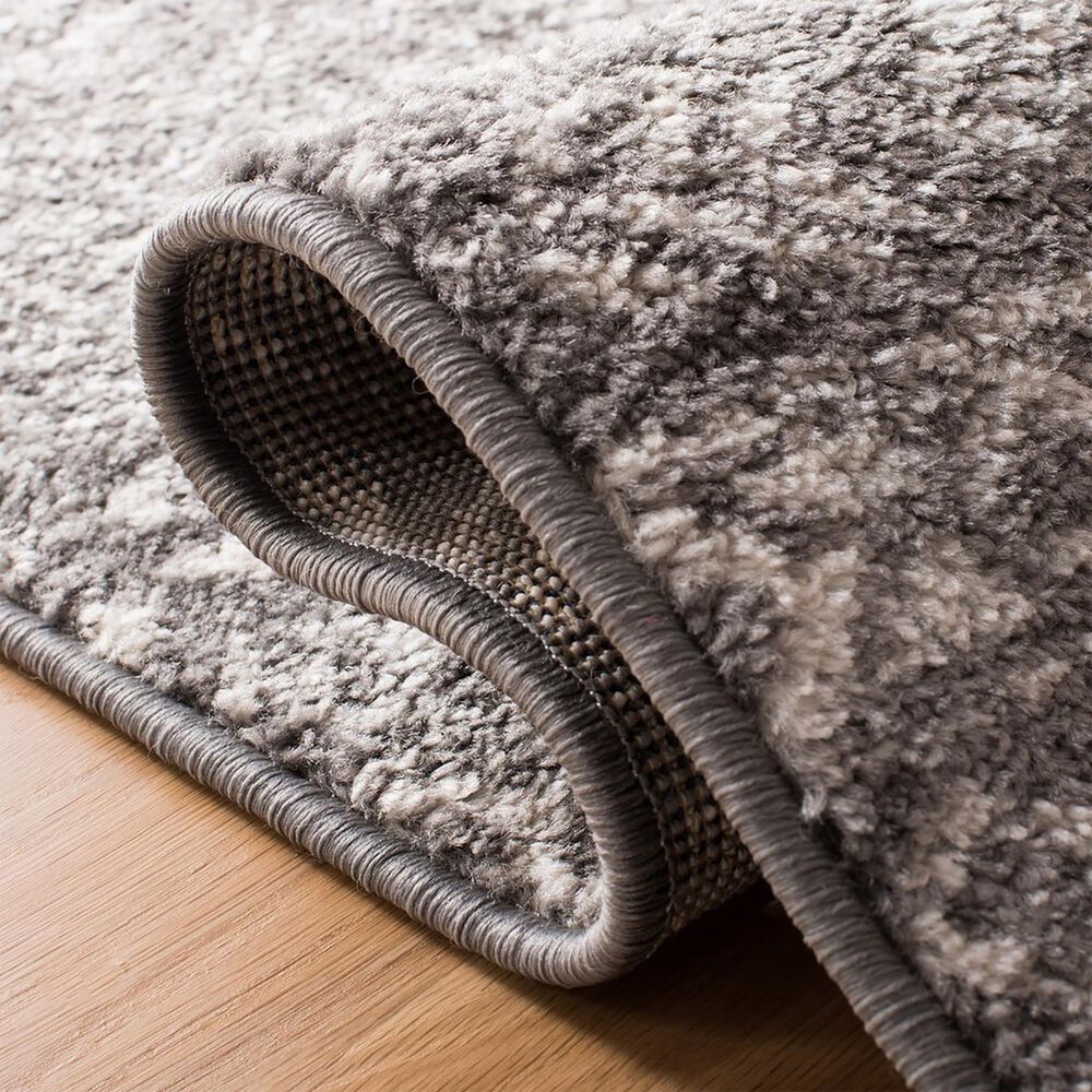 Safavieh Tulum 2&#39; x 8&#39; Dark Grey and Ivory Runner, , large