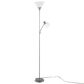 Grandview Gallery Dual Shade Floor Lamp in Silver, , large