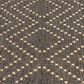 Trisha Yearwood Rug Collection Gather Sidra Border 7"10" x 9"10" Pebble and Natural Area Performance Rug, , large