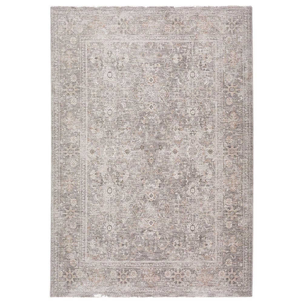 Dalyn Rug Company Cyprus 7"10" x 10" Silver Area Rug, , large