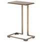 Four Hands Acid Etch C Table in Acid Etched Aged Brass, , large
