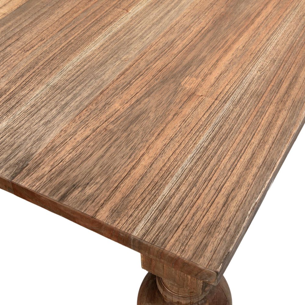 Blue Sun Designs Campbell 78" Dining Table in Weathered Natural - Table Only, , large