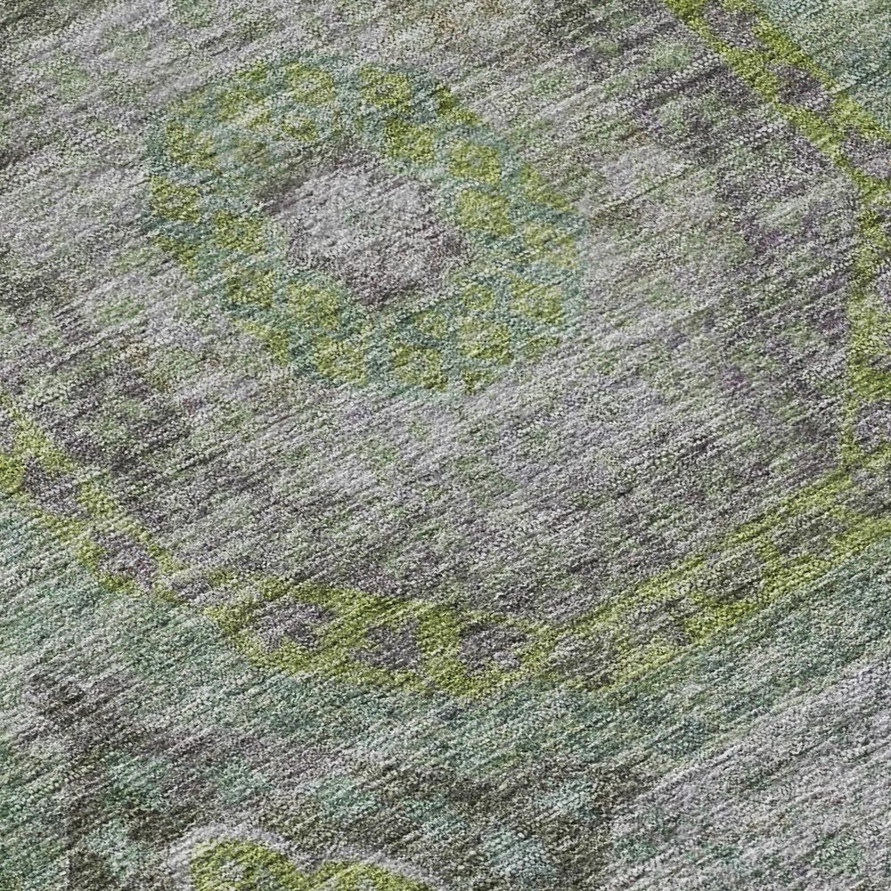Dalyn Rug Company Karaj KJ6 1&#39;8&quot; x 2&#39;6&quot; Olive Indoor/Outdoor Area Rug, , large