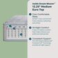 BeautySleep Essential Dream Medium Euro Top Twin Mattress with High Profile Box Spring, , large