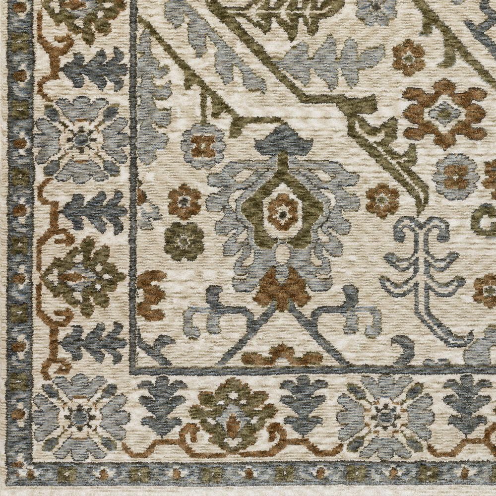 Oriental Weavers Hastings HA02I 9&#39;10&quot; x 12&#39;10&quot; Blue Area Rug, , large