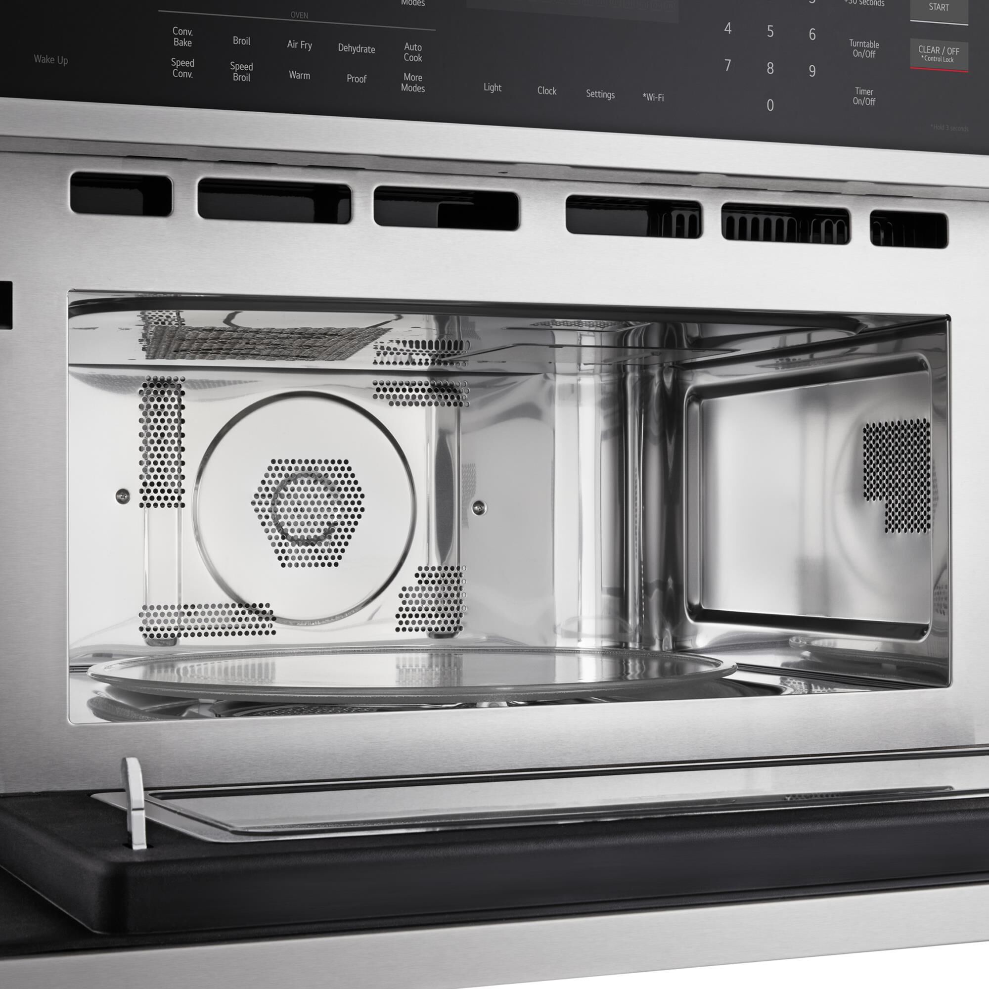 LG 1.7 Cu. Ft. Smart Built-In Microwave Speed Oven in Stainless Steel