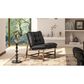 Jennifer Taylor Home Oxford Accent Chair in Noir Black, , large