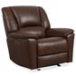 Flexsteel Plush Power Gliding Recliner with Power Headrest and Lumbar in Tavern Brown, , large