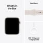 Apple Watch SE GPS + Cellular 44mm Starlight Aluminum Case with Starlight Sport Band - M/L, , large