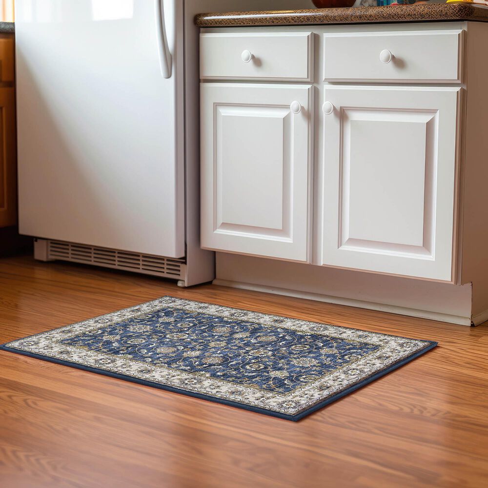 Dalyn Rug Company Hatay HY1 1&#39;8&quot; x 2&#39;6&quot; Navy Area Rug, , large