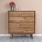LH Imports Gia 5-Drawer Chest in Warm Pecan, , large