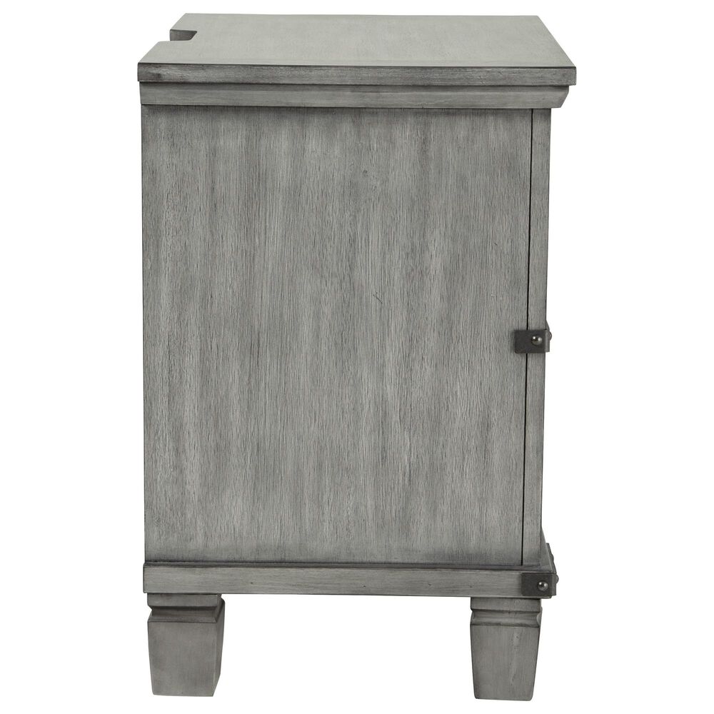 Ashley Russelyn 4-Piece Cal King Storage Bed Set in Gray, , large