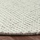 L&R Resources Criss Cross 82378GRY Gray 6" Round Area Rug, , large