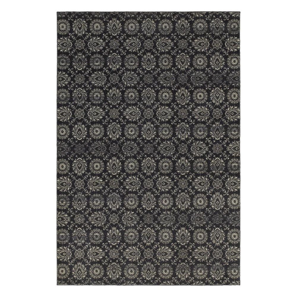 Oriental Weavers Richmond 214H 6'7" x 9'6" Grey Area Rug, , large