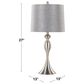 LumiSource Ashland Table Lamp in Brushed Nickel (Set of 2), , large