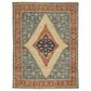 Capel Charise Tabriz 2"6" x 9" Fog Blue Runner, , large