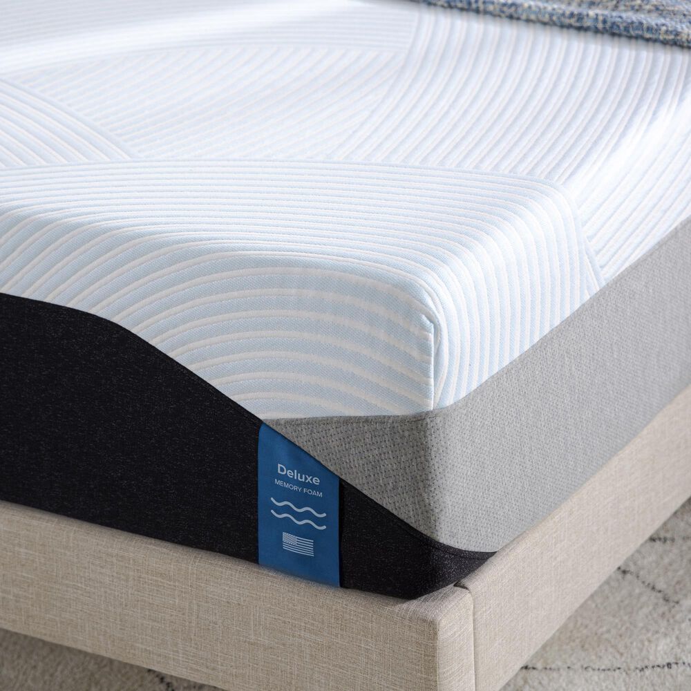 GigaCloud Deluxe 13&quot; Medium Memory Foam Twin XL Mattress, , large