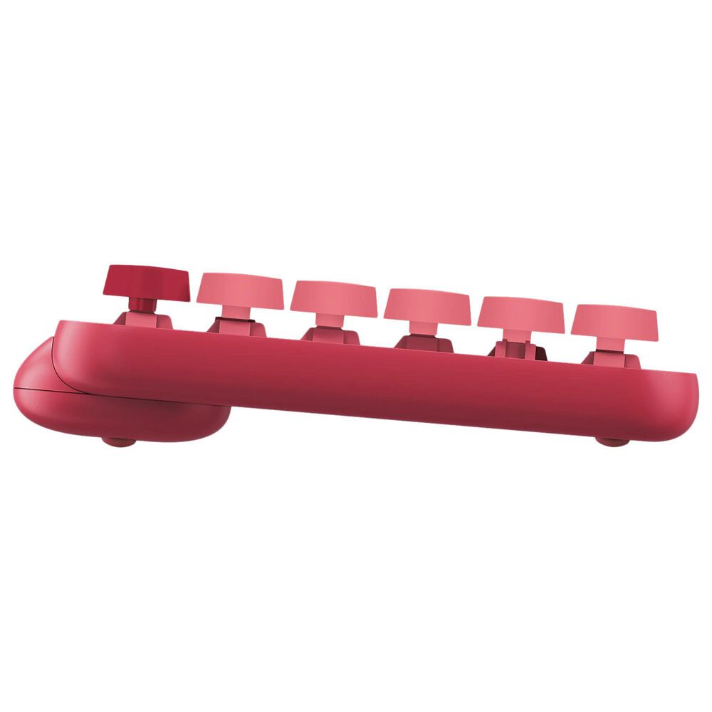 Logitech Pop Emoji Wireless Keyboard in Pink, , large