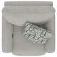 Catnapper Maxwell Power Deep Seat Lay Flat Recliner in Cream, , large