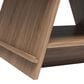 DHP Danton A-Frame Coffee Table with Magazine Perch in Danish Walnut, , large